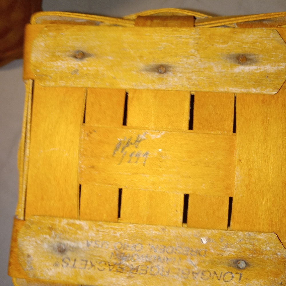 3 Longaberger Woven Baskets - Picture 2 of 5